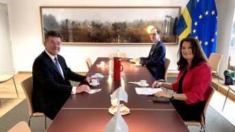 An Linde i Miroslav Lajčak