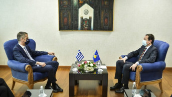 Aljbin Kurti i Kostas Bakojanis