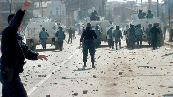 pogrom Srba 17.mart 2004. Kosovska mitrovica