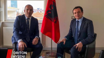 Driton Hiseni i Aljbin Kurti Driton Hiseni i Aljbin Kurti