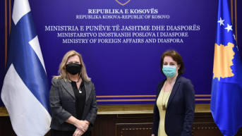 Gervala sa ambasadorkom Finske