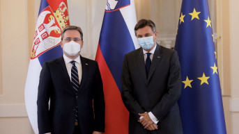 Borut Pahor i Nikola Selaković