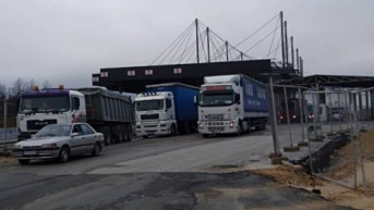 Kamioni na prelazu Kamioni na prelazu