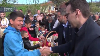 Petković sa Srbima u Babinom Mostu