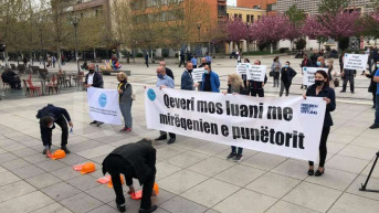 Protest radnika privatnog sektora Protest radnika privatnog sektora