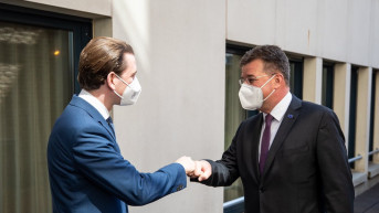 Sebastijan Kurc i Miroslav Lajčak
