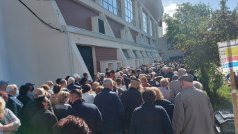 Priština, gužva za vakcinaciju