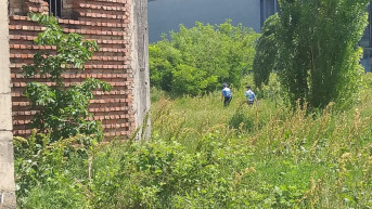 Kosovska policija kod crkve Hrista Spasitelja u Prištini Kosovska policija kod crkve Hrista Spasitelja u Prištini