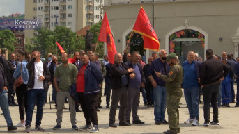 Protest OVK u Prištini Protest OVK u Prištini