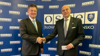 Nikos Dendias i miroslav Lajčak