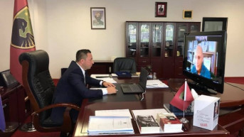 Mehaj sa bivšim premijerom Izraela