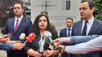 Osmani, Kurti i Konjufca odaju počast palim NATO vojnicima