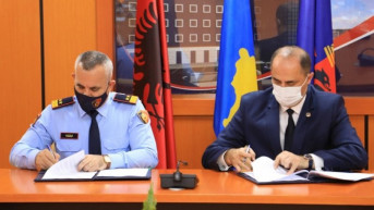 Potpisivanje sporazuma albanske i kosovske policije