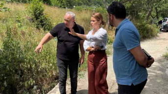 Jelena Stojković u poseti Štrpcu Jelena Stojković u poseti Štrpcu