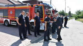 Nova vatrogasna stanica u Zvečanu Nova vatrogasna stanica u Zvečanu