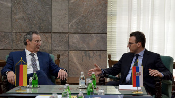 Migel Berger i Petar Petković u Beogradu