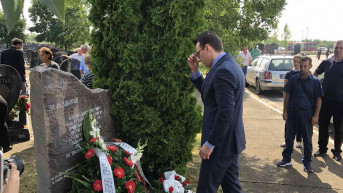 Petković, polaganje venca