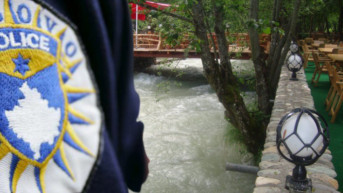 Kosovska policija i reka Kosovska policija i reka