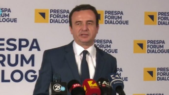 Aljbin Kurti na Prespa samitu