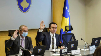 Aljbin Kurti - sednica kosovske vlade