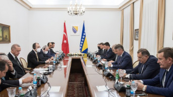 Redžep Tajip Erdogan na sednici predsedništva BiH