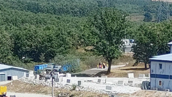 Kamp kod Uroševca u kojem su smeštene izbeglice iz Avganistana