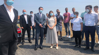 Kurti i Hadžiu na sahrani u Uroševcu