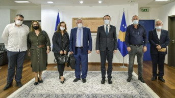 Kurti sa predstavnici Koordinacionog saveta porodica nestalih na Kosovu Kurti sa predstavnici Koordinacionog saveta porodica nestalih na Kosovu