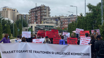 Protest u Prištini povodom ubistva M.O. u Uroševcu