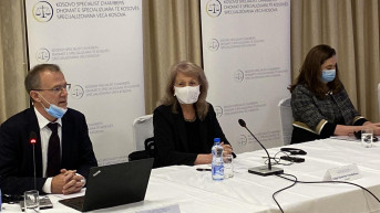 Ekaterina Trendafilova u Severnoj Mitrovici