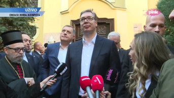 Aleksandar Vučić u Budimpešti