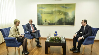 Gradonačelnica Preševa Ardita Sinani sa Aljbinom Kurtijem Gradonačelnica Preševa Ardita Sinani sa Aljbinom Kurtijem