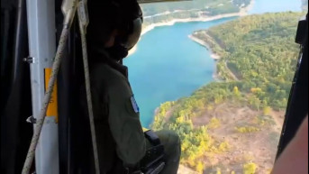Helikopter Kfora iznad severa Kosova