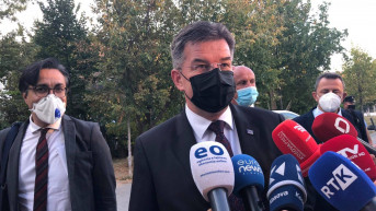 Lajčak posle sastanka sa Kurtijem Lajčak posle sastanka sa Kurtijem