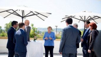 Merkel u Tirani sa liderima Zapadnog Balkana Merkel u Tirani sa liderima Zapadnog Balkana