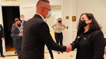 Osmani sa mađarskim šefom diplomatije