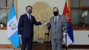 Selaković sa predsednikom Gvatemale, MSP.jpg
