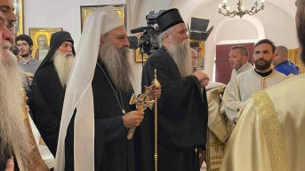 Ustoličenje mitropolita Joanikija, Cetinjski manastir
