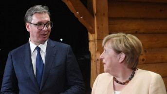 Aleksandar Vučić i Angela Merkel na svečanoj večeri u Beogradu