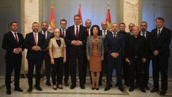 Vučić sa predstavnicima Srba sa Kosova i direktorom Kancelarije za KiM Vučić sa predstavnicima Srba sa Kosova i direktorom Kancelarije za KiM