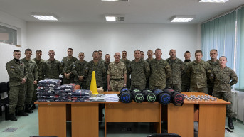 Donacija britanske ambasade za instruktore fizičkog u KBS u Uroševcu