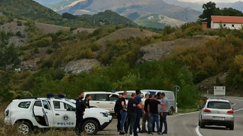 Pripadnici Kosovske policije na prelazu Jarinje