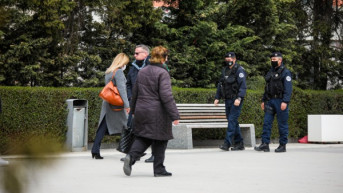 Ilustracija - Kosovska policija - antikovid mere Ilustracija - Kosovska policija - antikovid mere