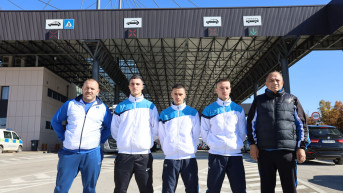 Članovi Bokrerske reprezentacije Kosova na Merdaru Članovi Bokrerske reprezentacije Kosova na Merdaru
