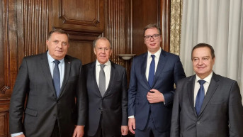 Dodik, Lavrov, Vučić i Dačić Dodik, Lavrov, Vučić i Dačić