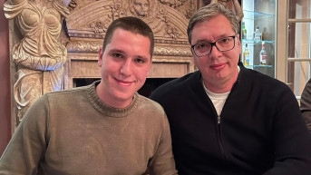 Aleksandar Vučić sa sinom Danilom
