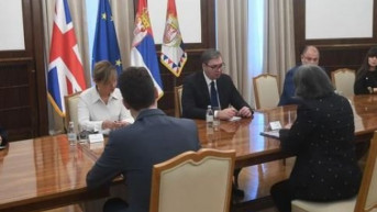 Predsednk Vučić i ambasadorka Makleod