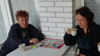 Marija Novaković sa majkom Marija Novaković sa majkom
