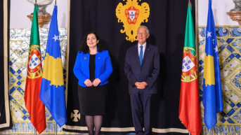 Vjosa Osmani sa predsednikom Portugala