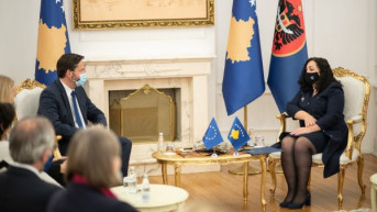 Osmani sa delegacijom EU za posmatranje izbora Osmani sa delegacijom EU za posmatranje izbora